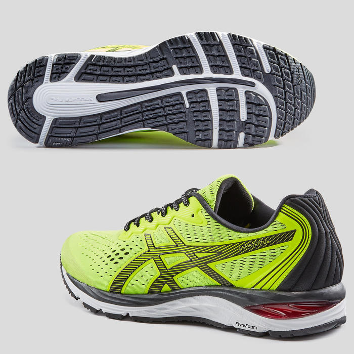 asics blanche et jaune