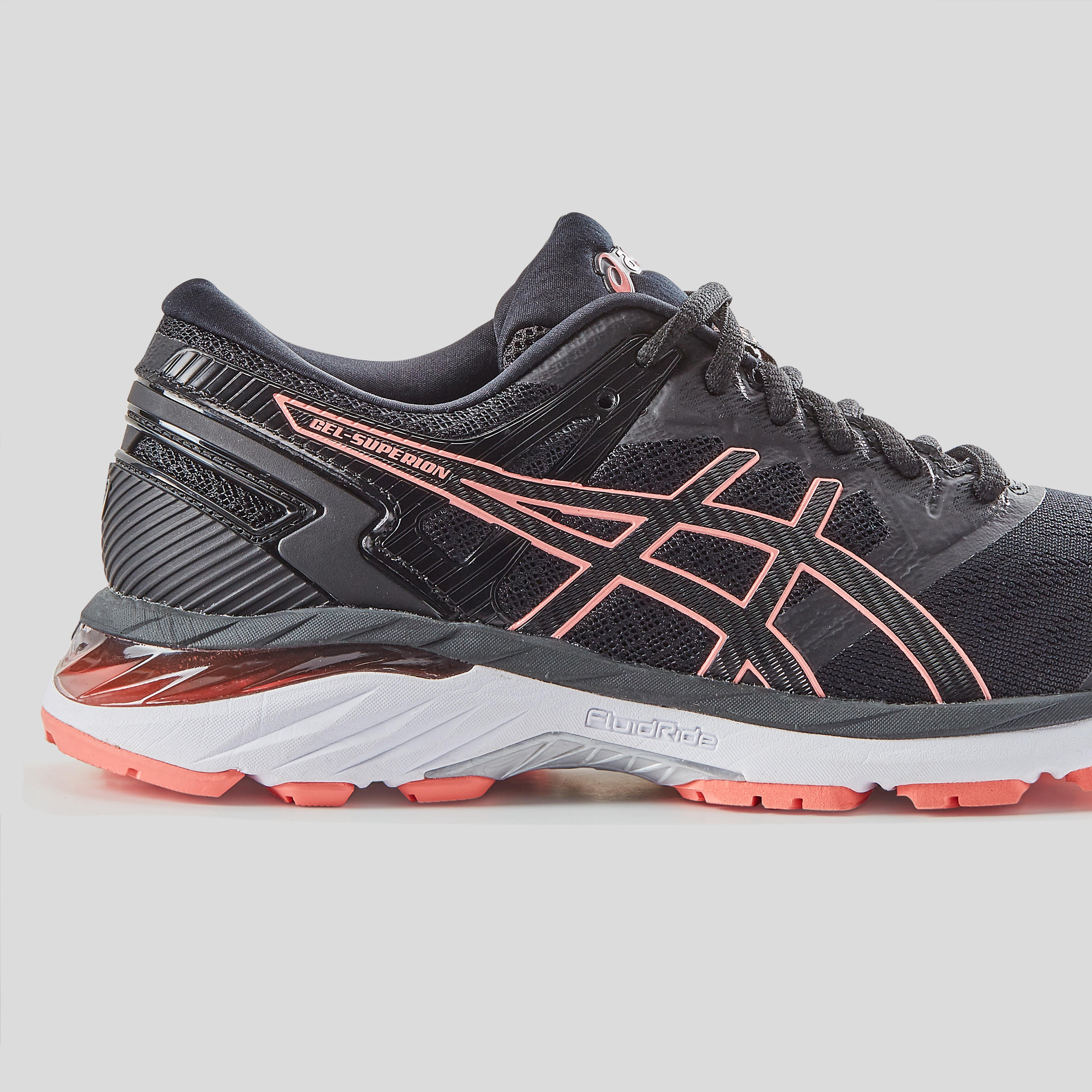 ASICS GEL SUPERION WOMEN'S RUNNING SHOES - BLACK 2/10