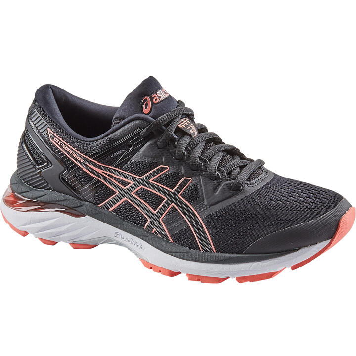 ASICS GEL SUPERION WOMEN'S RUNNING SHOES - BLACK ASICS - Decathlon