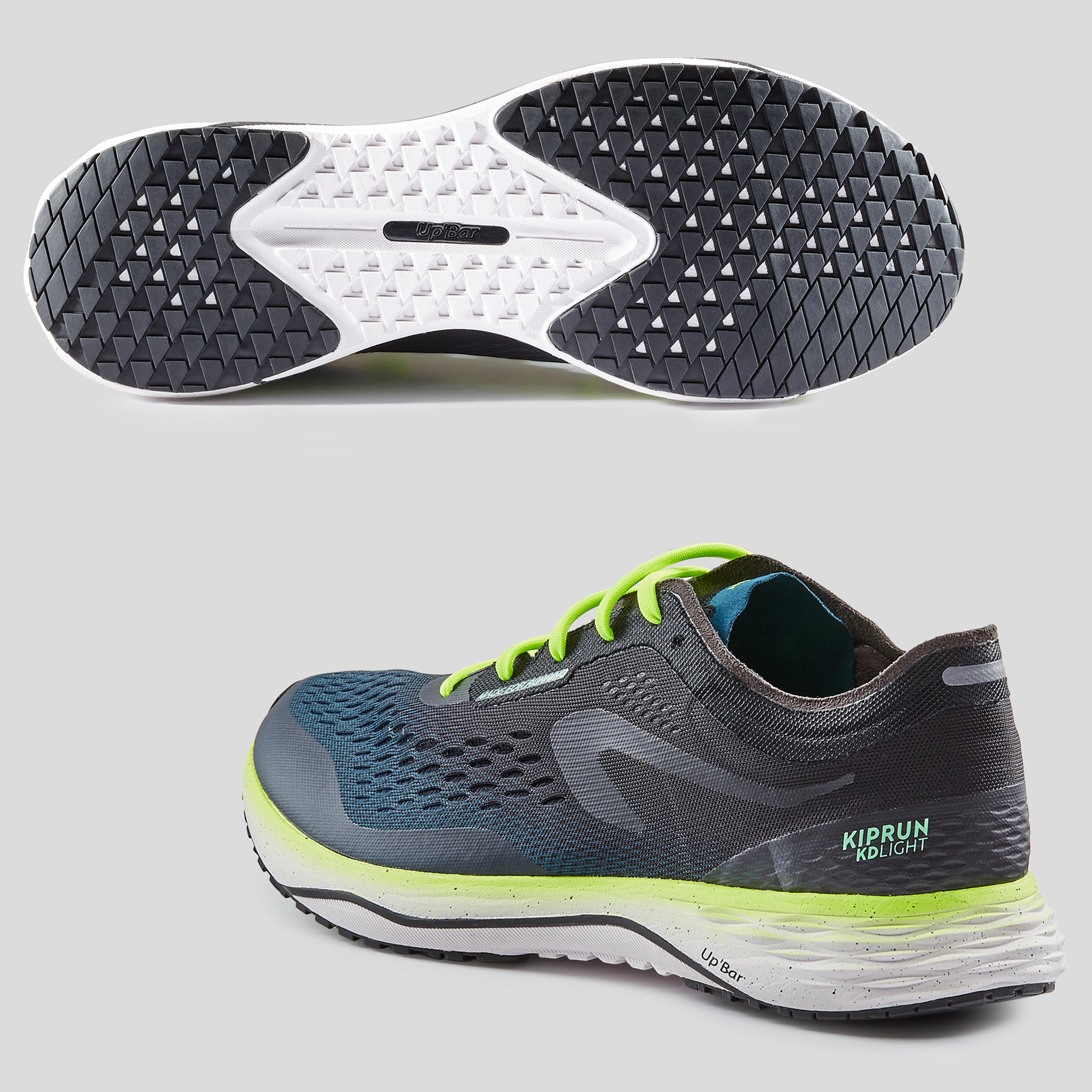 Kiprun Kd Light Bleu Jaune