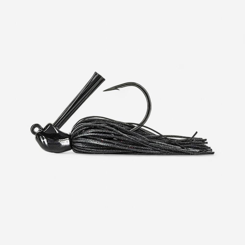 Nălucă pescuit la black bass KENTO JIG 14G negru/roșu