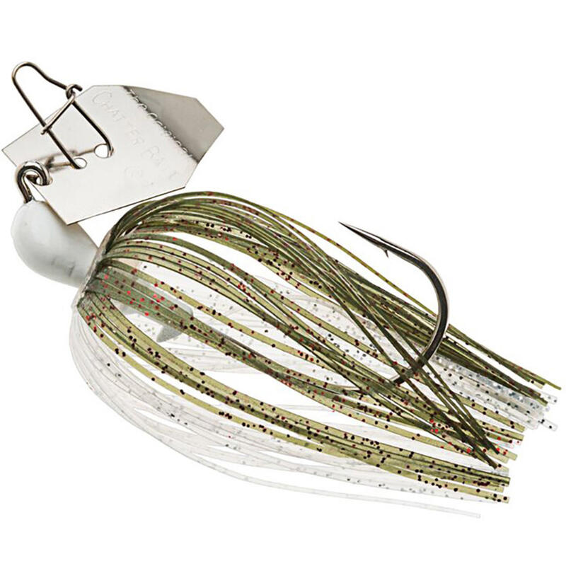 Cuiller pêche aux leurres carnassier Chatterbait Zman REDBONE 1/2OZ