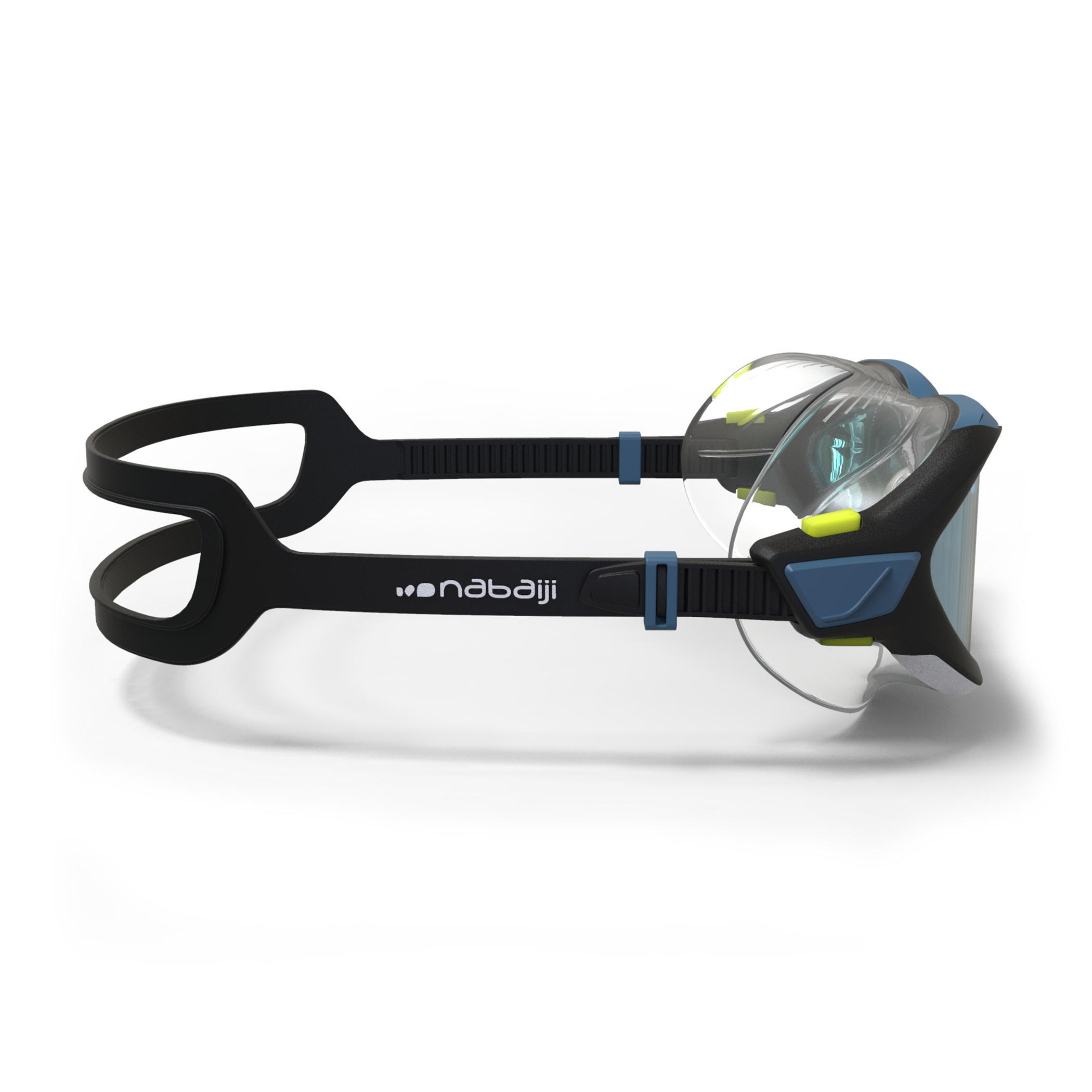 Swimming mask ACTIVE - Mirrored lenses - Size large - Black blue 2/5