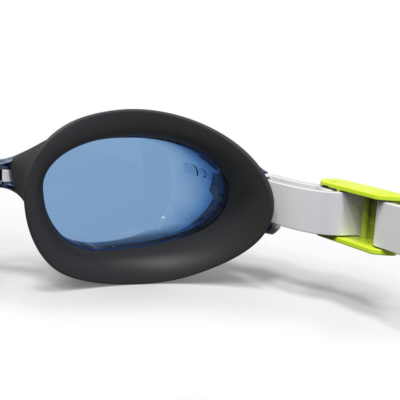 LUNETTES DE NATATION - BFIT VERRES CLAIR - BLEU / BLANC