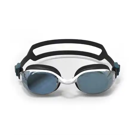 SWIMMING GOGGLES BFIT MIRROR LENSES - BLUE/TURQUOISE