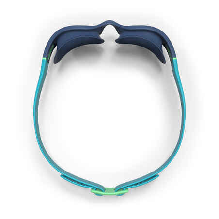 100 SOFT نظارات سباحة مقاس L - أزرق أخضر