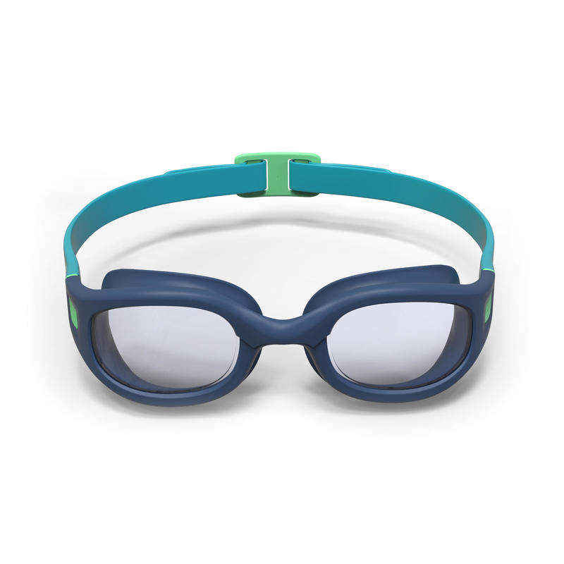 100 Soft Swimming Goggles Size L Blue Green Nabaiji