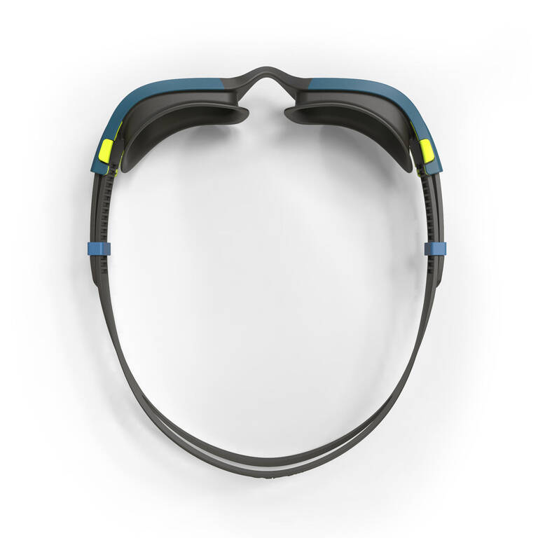 Swimming Goggles Mirrored Lenses SPIRIT Size L Black / Blue