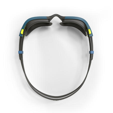 Окуляри для плавання Spirit 500, розмір L, дзеркальні лінзи - Чорні/Сині