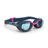 Swimming Goggles - Xbase Print L - Clear Lenses - Blue Navy Pink Gold
