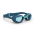 Swimming goggles XBASE - Clear lenses - One size - Blue green