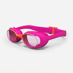 Lunettes De Natation Verres Clairs XBASE Taille S  Rose