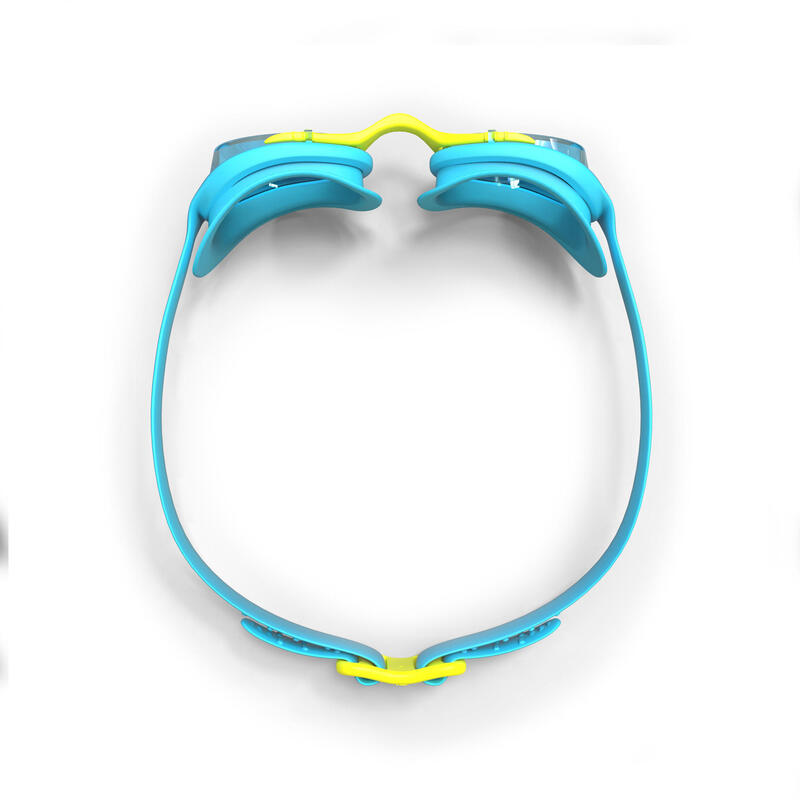 Çocuk Yüzücü Gözlüğü - Mavi/Sarı - Şeffaf Camlar - Xbase