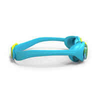 Gafas Natación Xbase Niños Azul Amarillo Cristales Claros