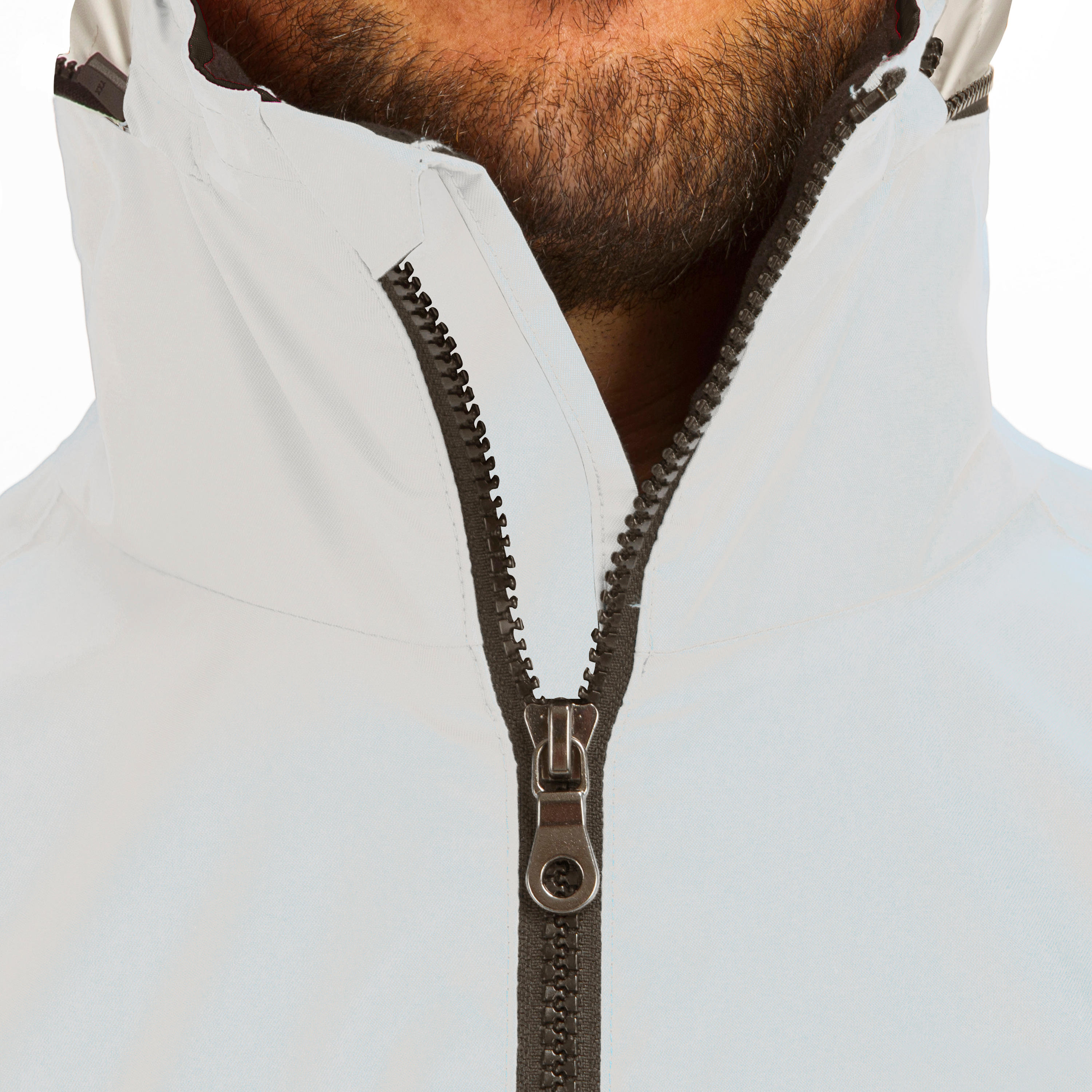 MEN'S SAILING YACHT RACING ANORAK RACE 100 - GREY 6/19