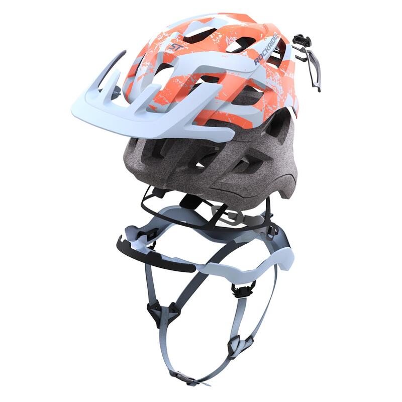 Mountain Bike Helmet ST 500 - Blue/Red