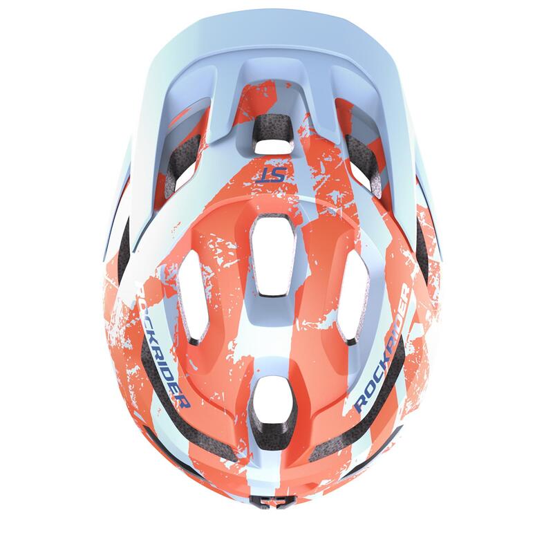 Mountain Bike Helmet ST 500 - Blue/Red