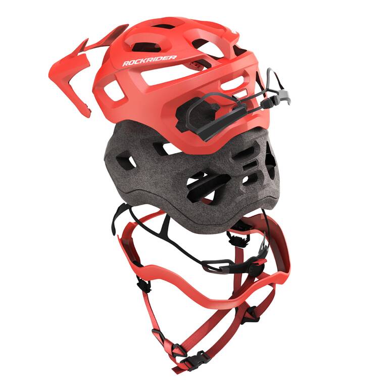 Mountain Bike Helmet ST 500 Red Decathlon