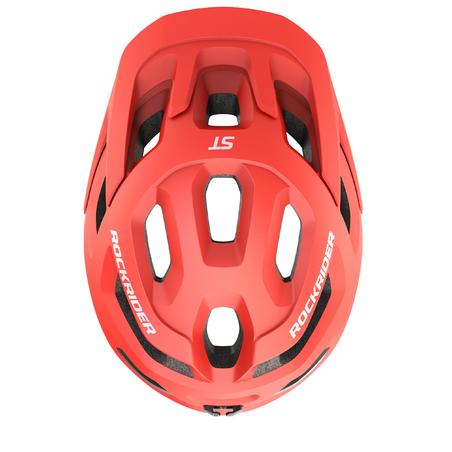 Mountain Biking Helmet - Red