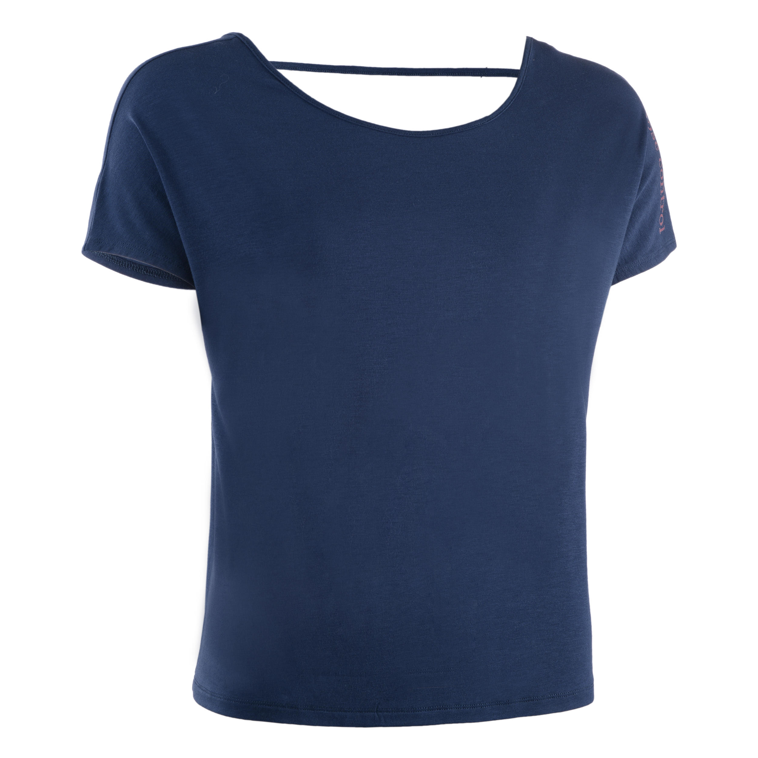 Women's Loose Modern Dance T-Shirt - Navy Blue 8/13