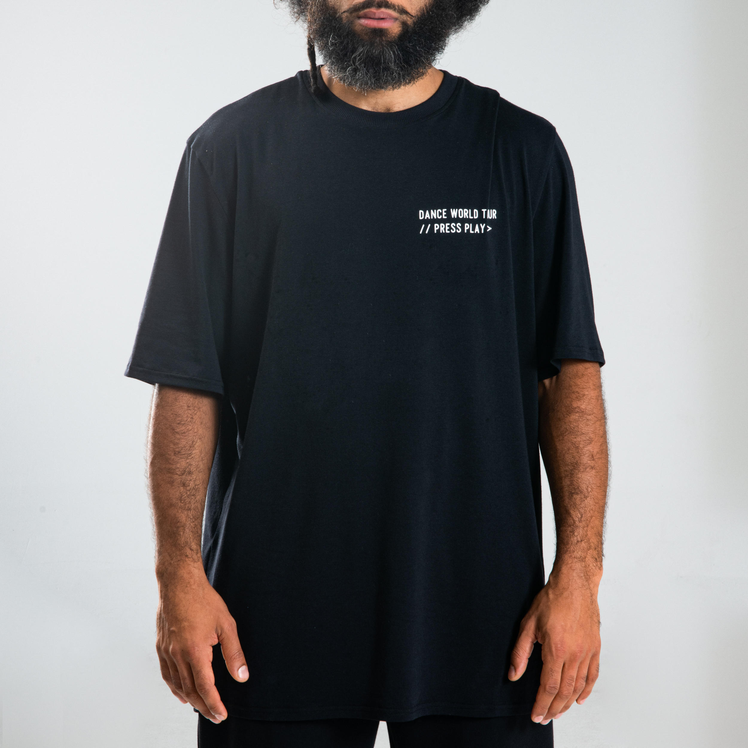 Men's Urban Dance T-Shirt - Black 3/8