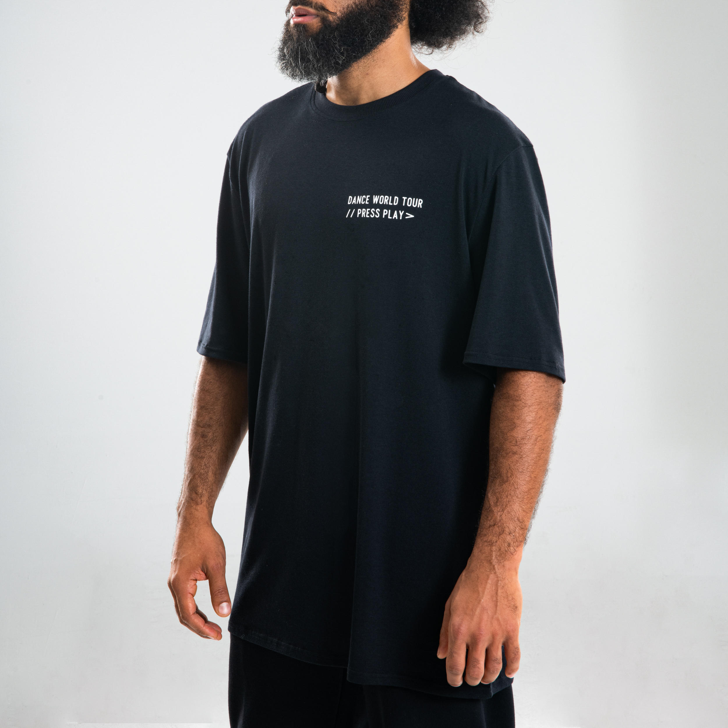 Men's Urban Dance T-Shirt - Black 7/8