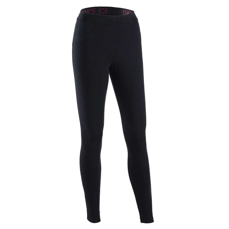 GIRL DANCE APPAREL Street Dance and Urban Dance - Girls' Modern Dance Leggings DOMYOS - Sports