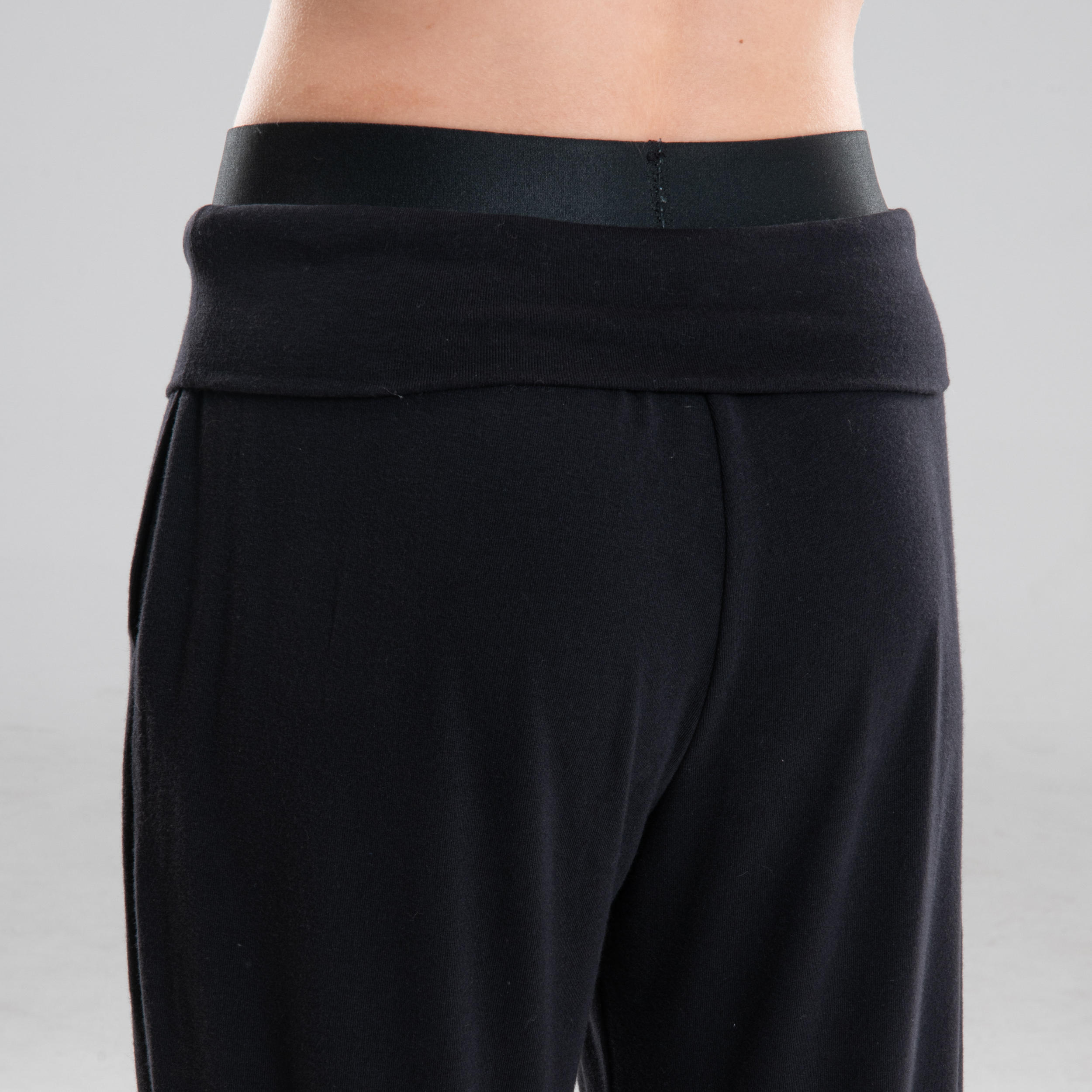 Girls' Convertible Modern Dance Bottoms - Black 12/15