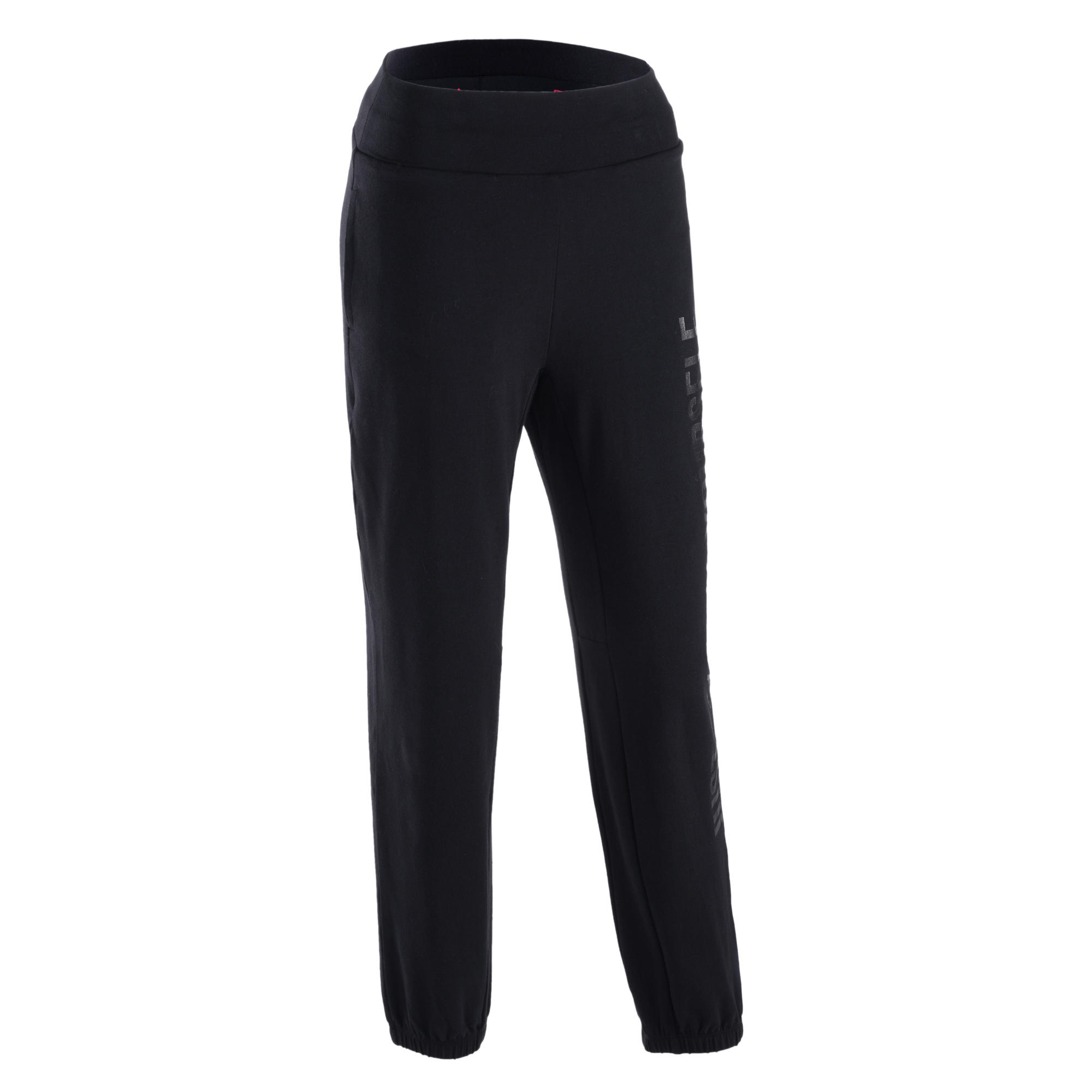 Girls' Convertible Modern Dance Bottoms Black Domyos by Decathlon