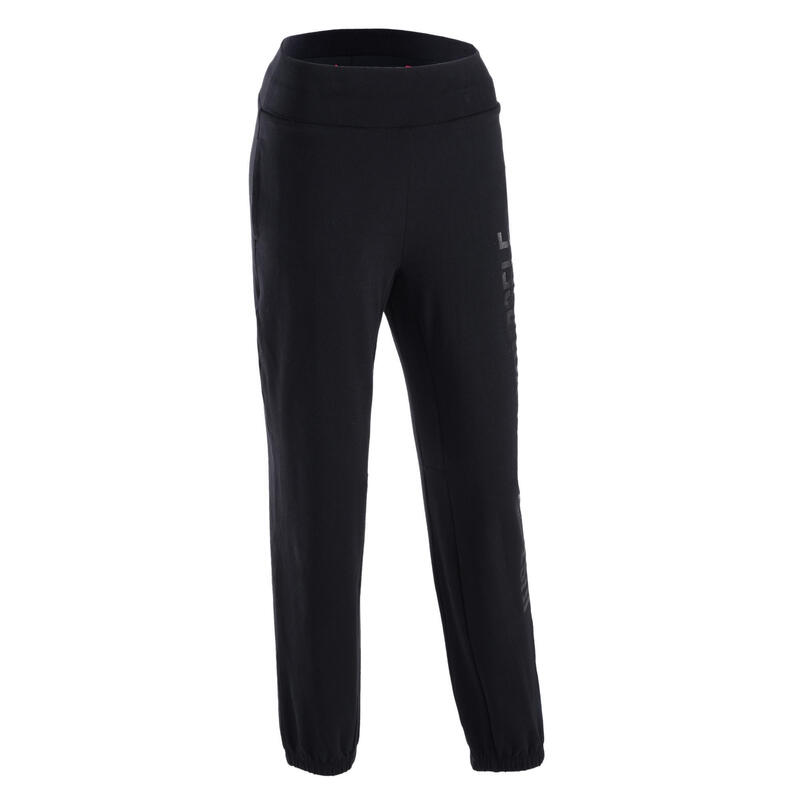 Pantalon danse moderne noir modulable fille