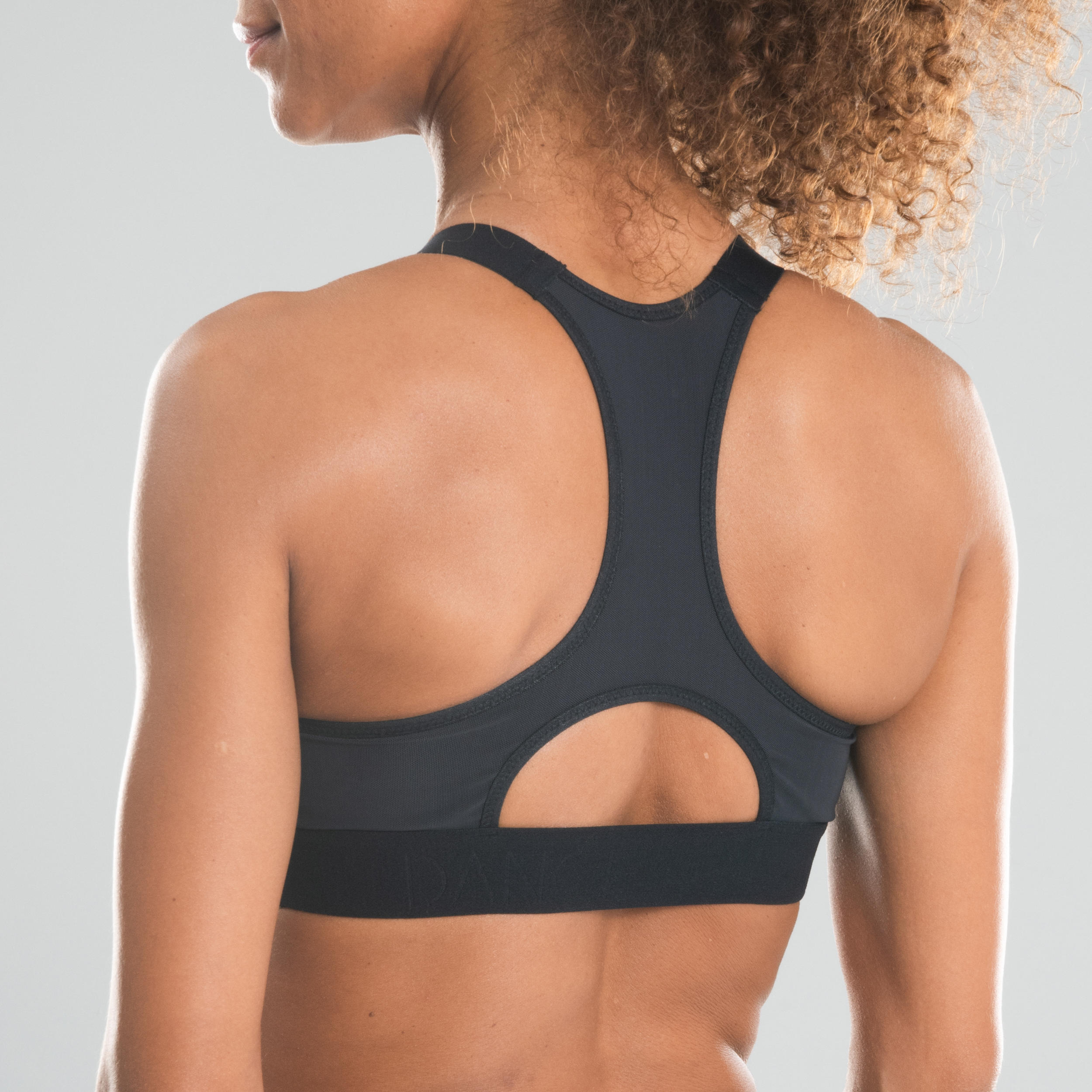 Women's Fitness Dance Sports Bra - Black Print 8/11