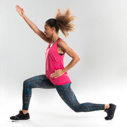 Débardeur danse fitness rose femme