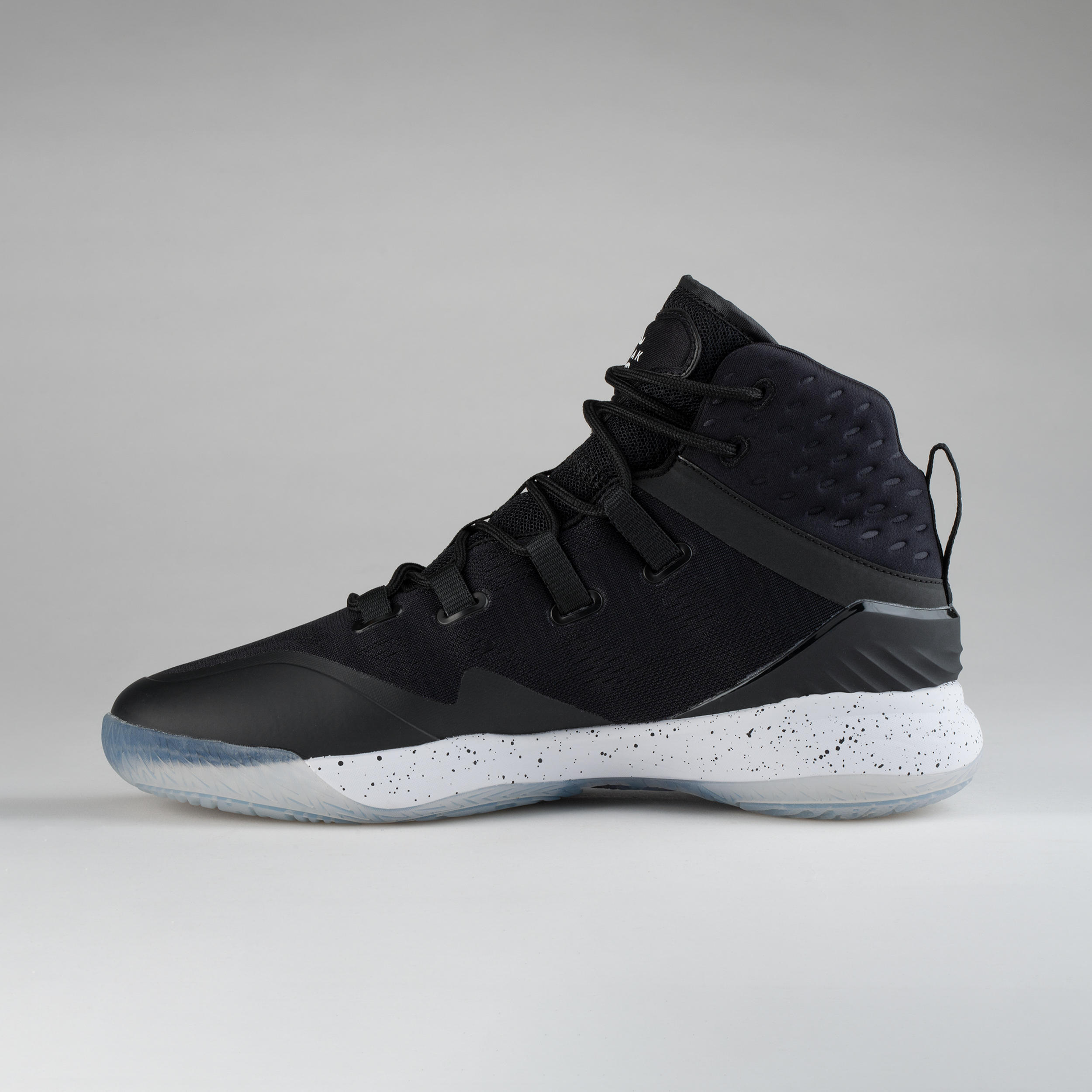High-Rise Basketball Shoes SC500 - Black 3/14
