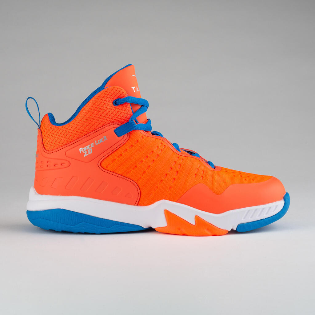 Basketballschuhe SS500H Kinder Fortgeschrittene rot