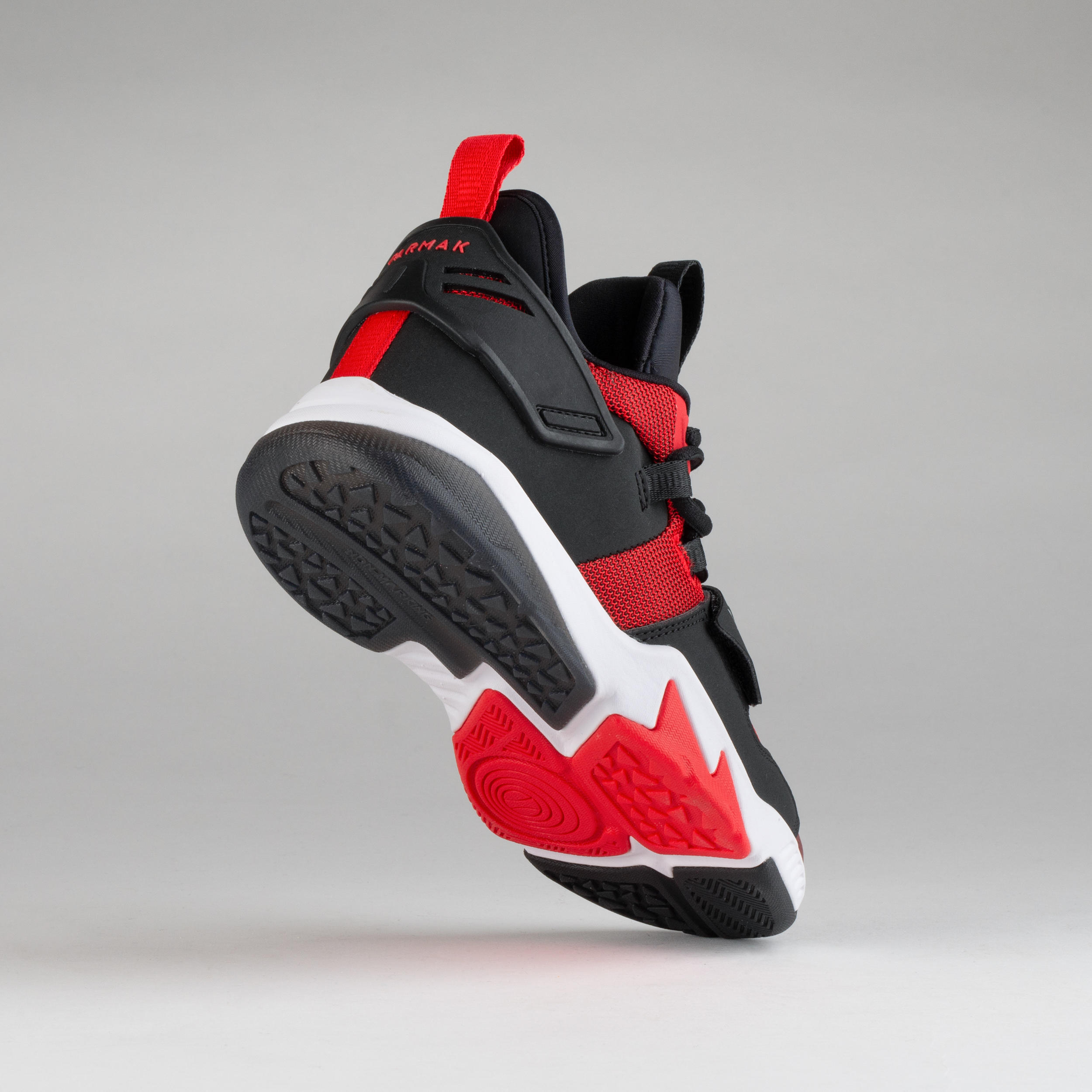 Kids' Intermediate Basketball Shoes SS500M - Red 4/10