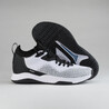 Adult Basketball Shoes Low Ankle Fast 500 White Black