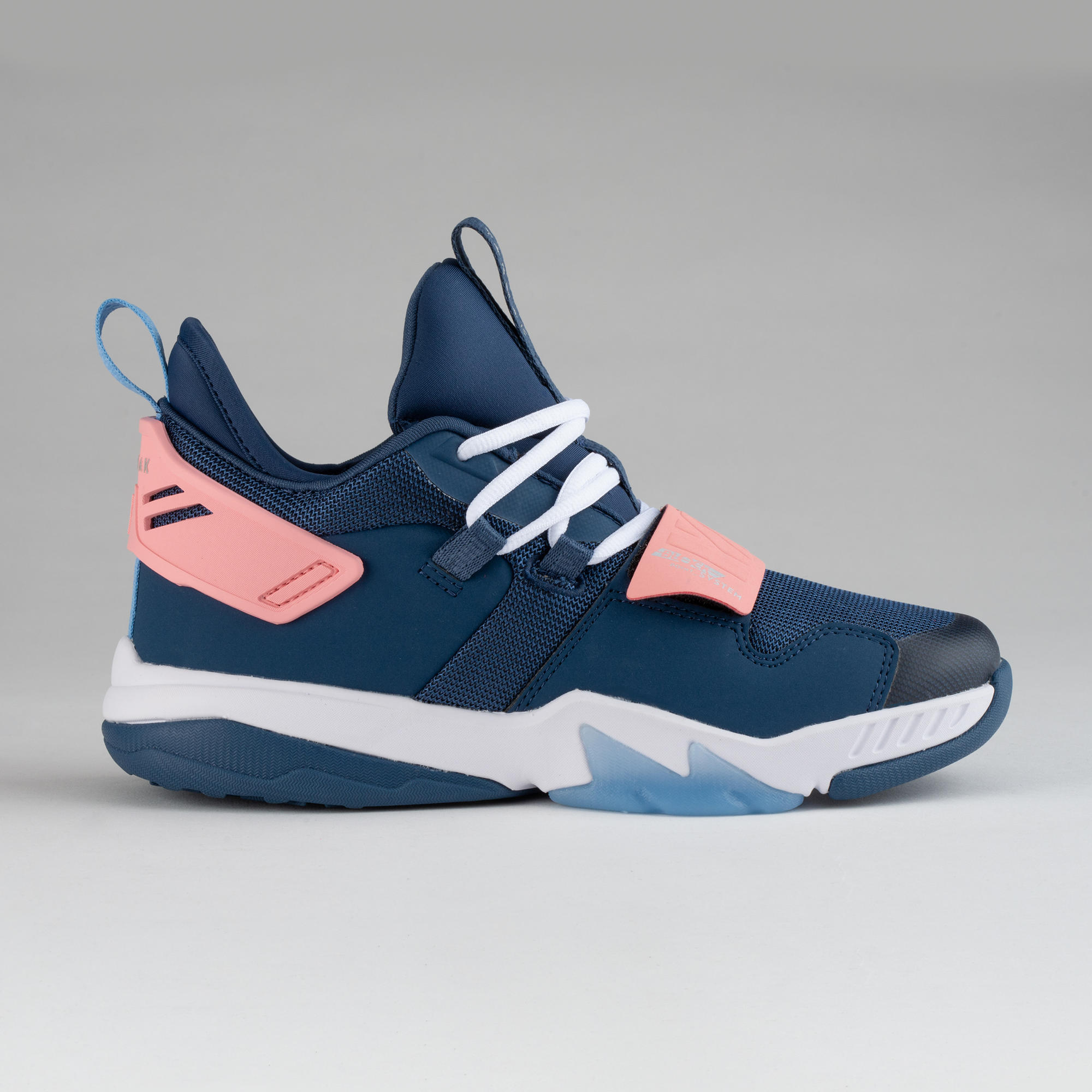 pink basketball shoes for boys