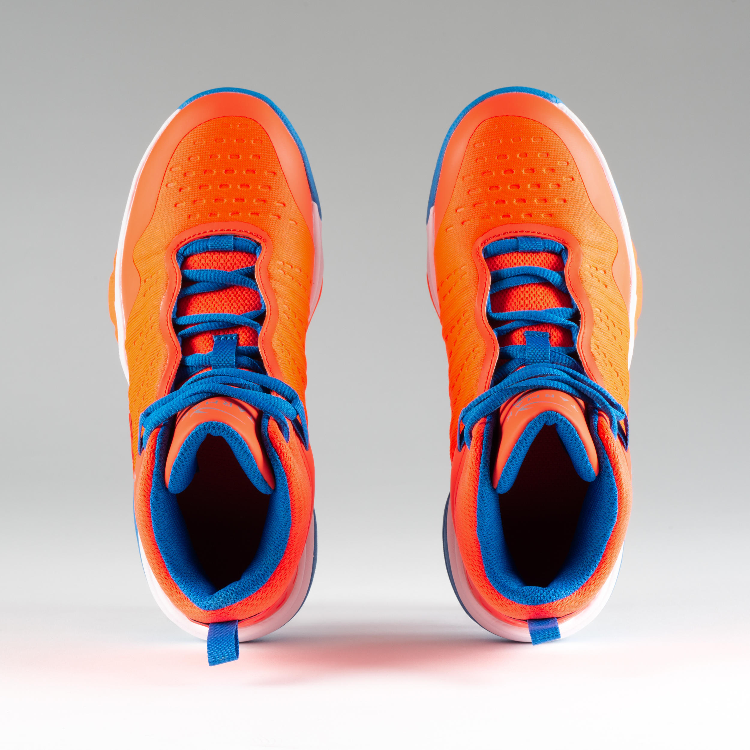 Kids' Intermediate Basketball Shoes SS500H - Red 9/11