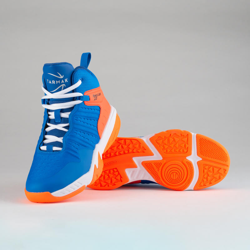 CHAUSSURES DE BASKETBALL ENFANT CONFIRME SS500H BLEU ROUGE Maroc