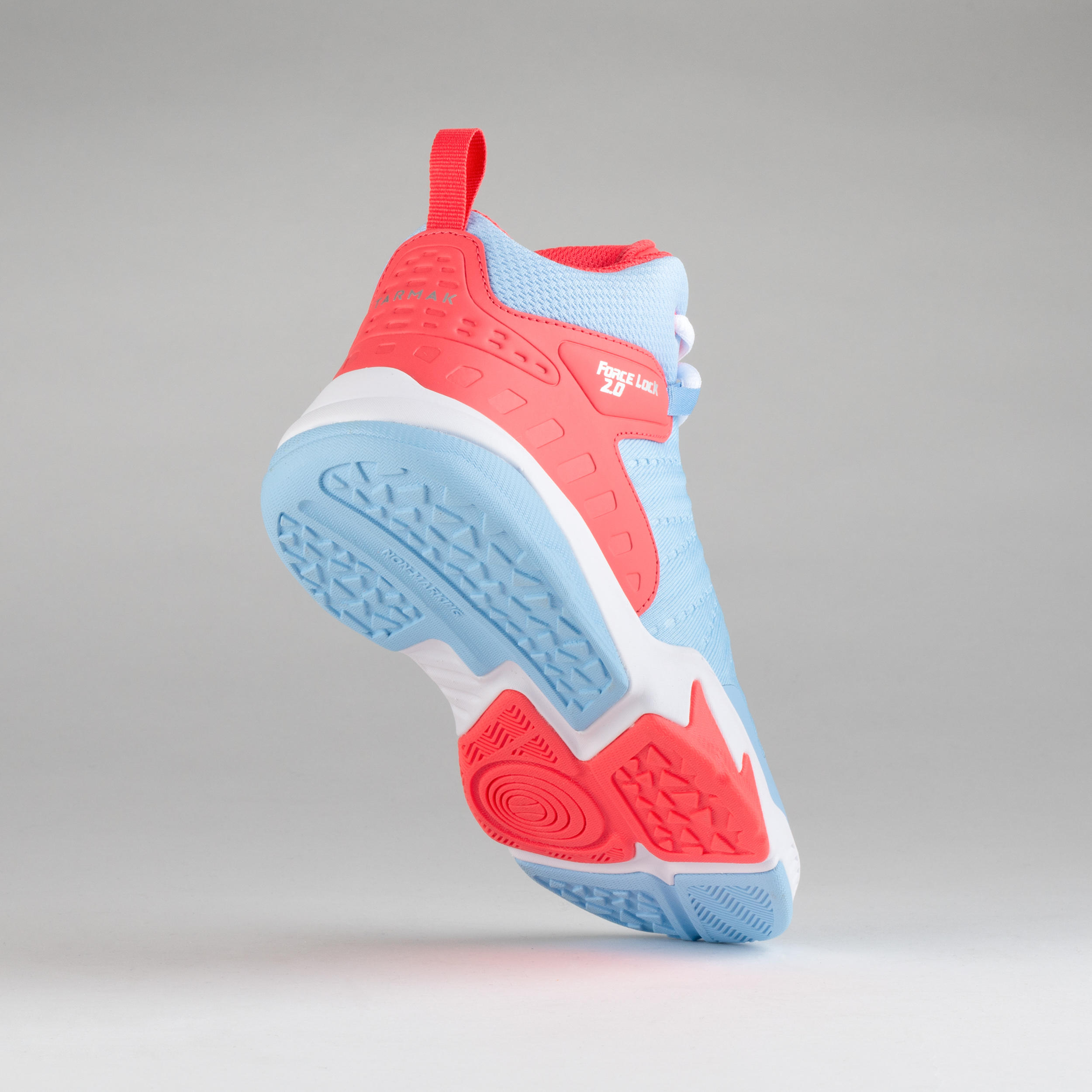Kids' Intermediate Basketball Shoes SS500H - Blue/Pink 2/10