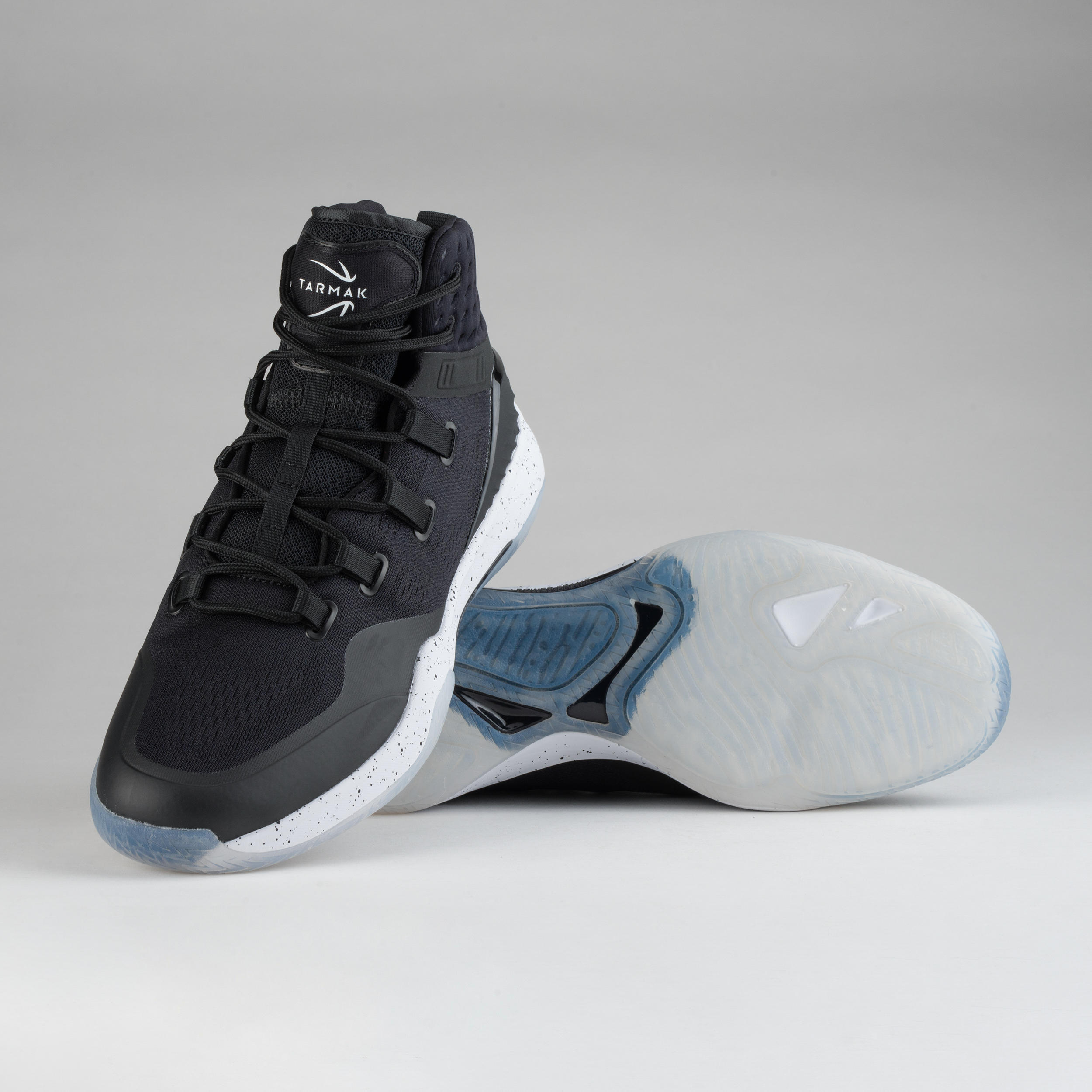 High-Rise Basketball Shoes SC500 - Black 9/14