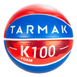 泡棉籃球K100。1號兒童款迷你泡棉籃球。 適合4歲以下的兒童。