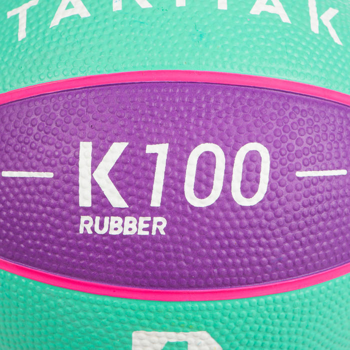 Mini B Kids' Size 1 Basketball Up to age 4.Red/blue Decathlon