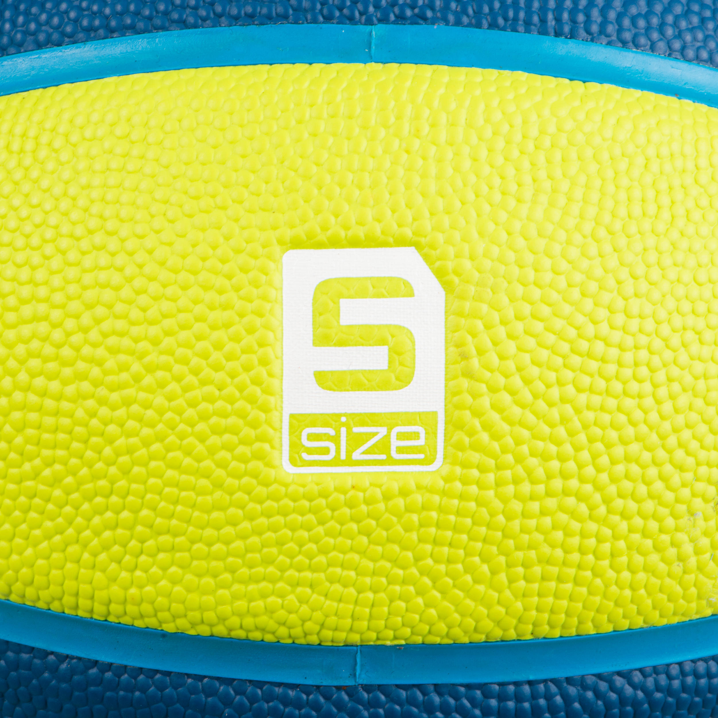Kids' Size 5 (Up to 10 Years) Basketball Wizzy - Blue/Green. 4/5