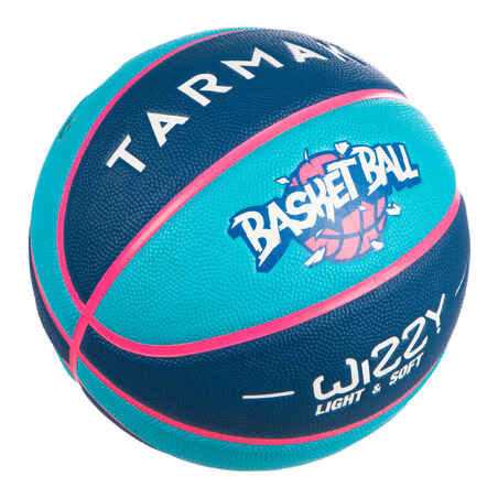 Kids' Size 5 (Up to 10 Years) Basketball Wizzy - Blue/Navy Blue