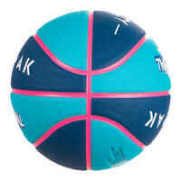 Kids' Size 5 (Up to 10 Years) Basketball Wizzy - Blue/Navy Blue