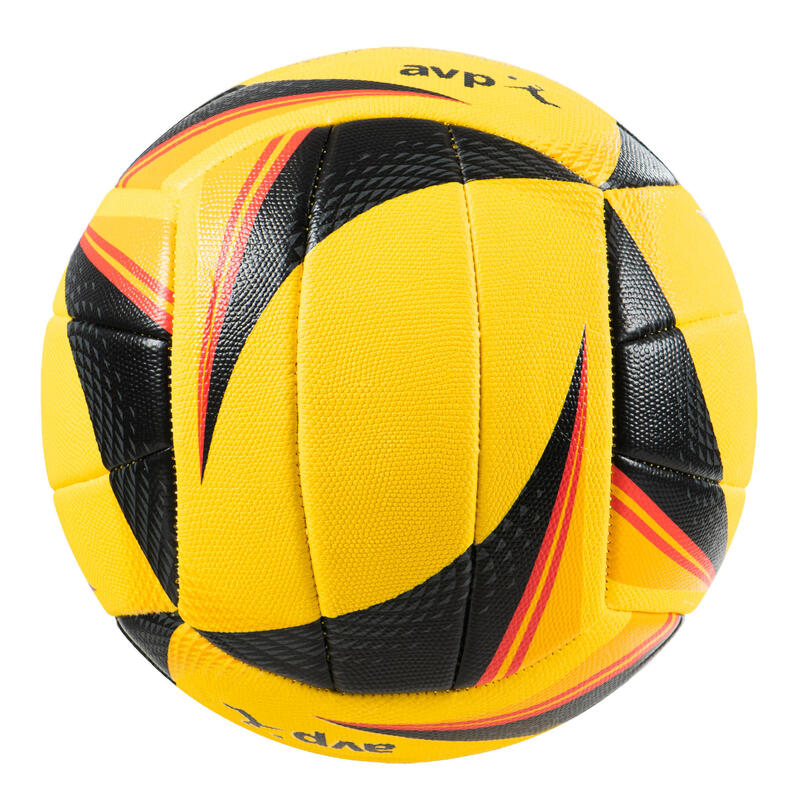 Ballon de beach-volley OPTX Replica jaune et noir