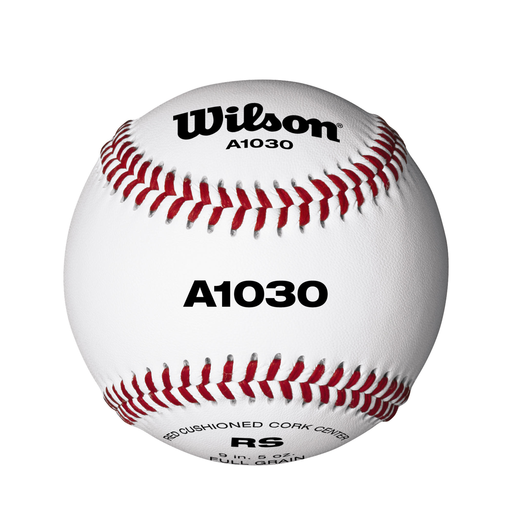 A1030 9-Inch Leather Baseball Ball 