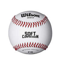 Minge Baseball Soft Compression 9 Inci Alb Idei sportive pentru acasa - Copii - Minge Baseball SoftCompression WILSON - Idei sportive pentru acasa - Copii