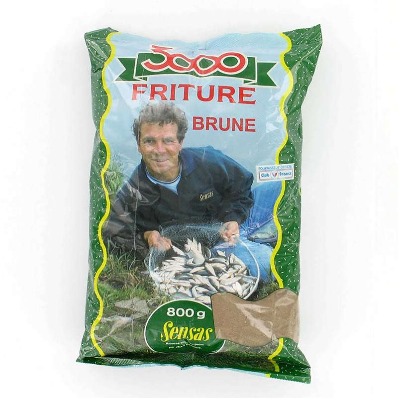 SENSAS 3000 PAN FISH 800G fishing bait BROWN Decathlon